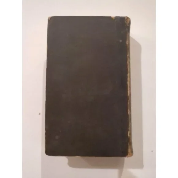 Class Book of Botany 2 Parts 1851 Alphonso Wood HC Antique Rough Condition